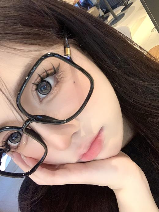 E-lensstyle半年抛 熊猫花花 黑灰/芝士卷卷 棕 14.2mm 非离子 商品图5