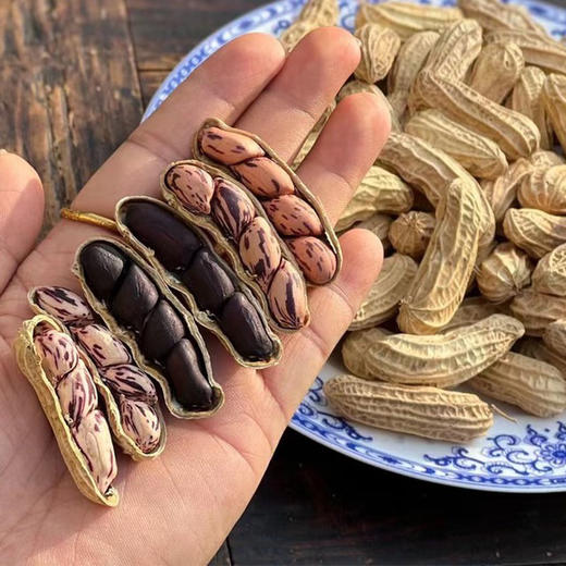 【下单后48小时发货】云南 七彩花生/黑花生218g*2袋 商品图0