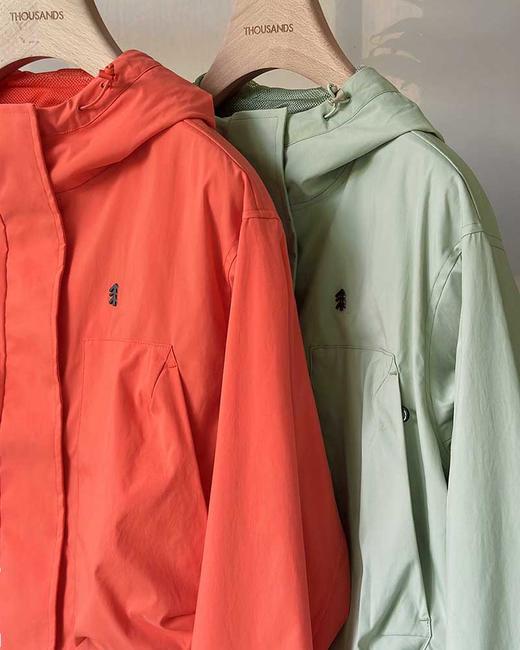 现货 THS-限时 可隆家防风防晒耐穿连帽短外套 2色 BF1114 商品图3