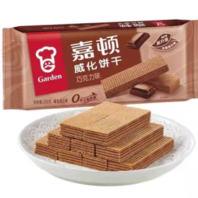 【超市】嘉顿巧克力威化饼200g