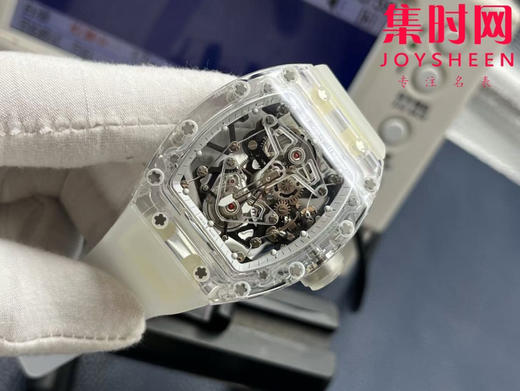 墙裂推荐 V4升级版 新力作 EUR理查德米勒RM056-雪琉璃！RM56透明壳 男士腕表 劲爆的真陀飞轮腕表！震撼来袭！ 商品图2