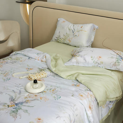 PLOVER啄木鸟(PLOVER)夏凉被-天丝夏被 烟花间 200cm*230cm 商品图5