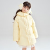 笛莎Deesha 2025冬季女童时尚三防抗菌绒连帽中长款羽绒服 商品缩略图2