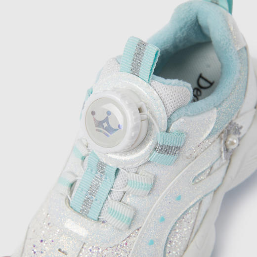 笛莎Deesha 女童童鞋2025冬季新款加绒低帮运动鞋 商品图3