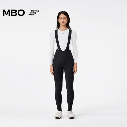 MBO LightWarm™女子秋冬储物抓绒背带骑行长裤 双箭头 T170C  (经销商专拍链接，非经销商拍单不发货) 商品图5