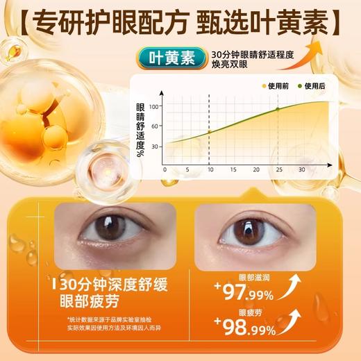 云南本草蒸汽眼罩缓解眼睛疲劳黑眼圈叶黄素发热睡眠学生热敷护眼 商品图1