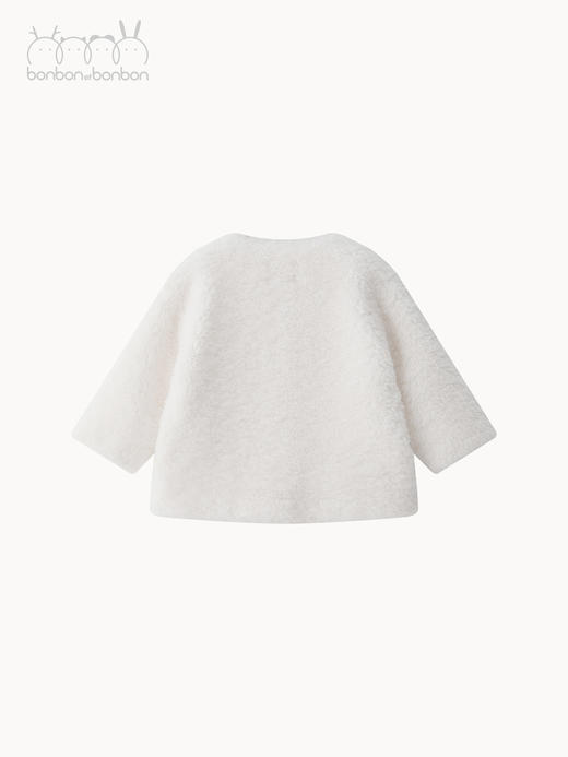 白色毛毛外套 商品图1