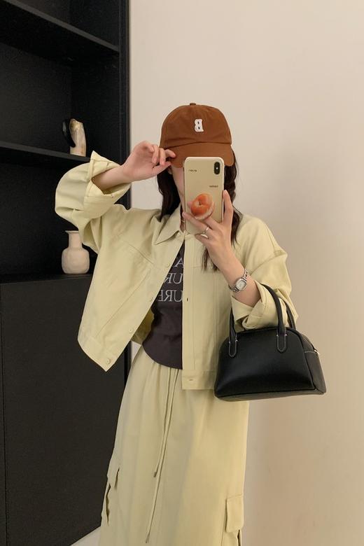 LNNNS 率性工装风外套背心半裙三件套装 21076 商品图1