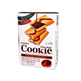 【超市】三立制果巧克力味夹心饼干86.4g