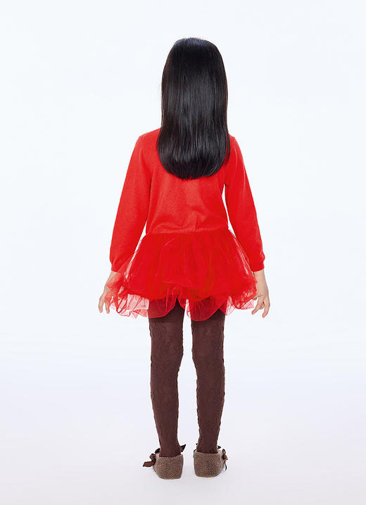 jnby   25年秋款  长袖毛衫连衣裙  1P0G13470 商品图5