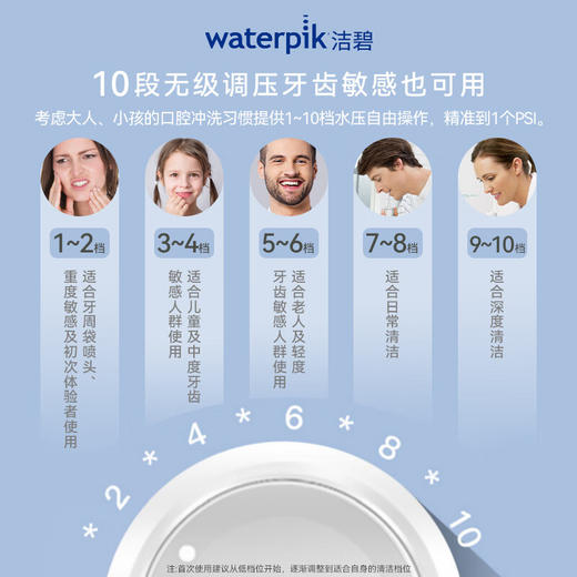 洁碧台式冲牙器水瓶座  GT3【KLJJZQ10.0】 商品图4