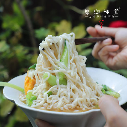 石麦香劲野面条（基地直发-申通包邮）| 75g/包，600g/箱，来自甘肃武威市，生产者：陈多昌【合作生产，公平贸易】 商品图7