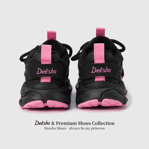 笛莎Deesha 女童童鞋2025冬季新款加绒低帮运动鞋 商品图4