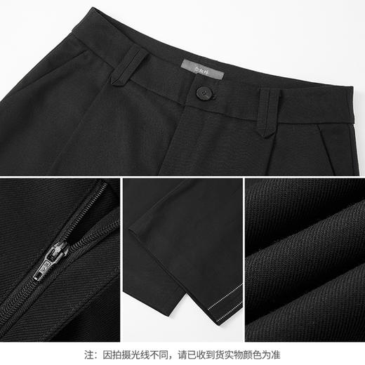 【商场同款】CNT5974 “ 通勤商务裤 ”  松弛有度 侧边双线装饰，显瘦精致 面料厚实有支撑感 显瘦包容 商品图7