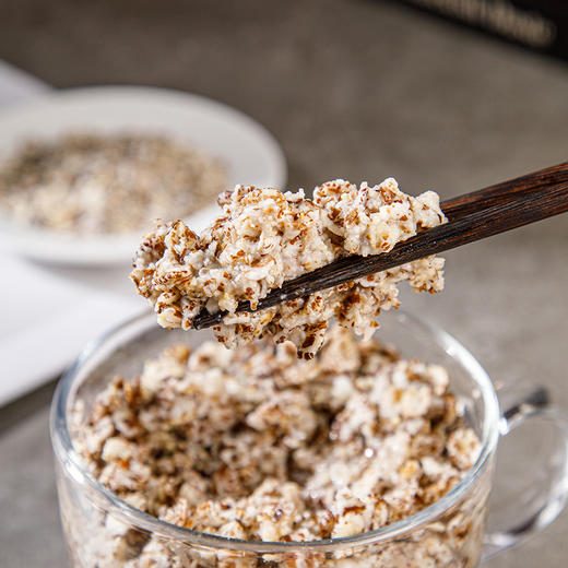 金谷力低GI藏血麦片富含膳食纤维代餐冲泡黑青稞荞麦粗粮麦片500g 商品图3