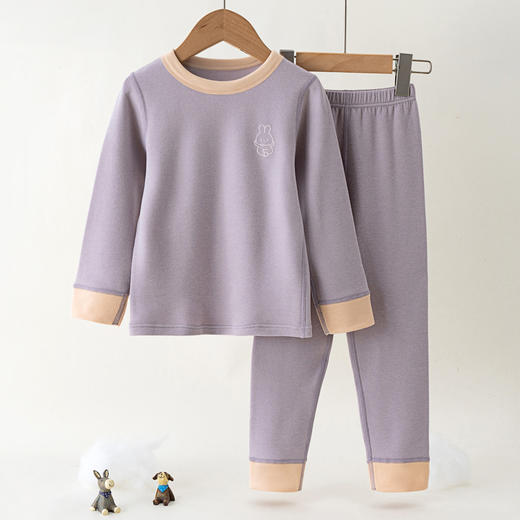 【羽绒&蚕丝】秋冬羽绒蚕丝A类儿童保暖内衣套装 中大童男女初中 小学生秋衣秋套装 商品图8