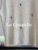 会员福利【精美刺绣+立体珍珠】拉夏贝尔/La Chapelle天丝亚麻针织衫女圆领百搭短袖休闲慵懒毛衣 商品缩略图4