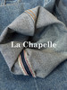 会员福利【雅赛尔+高棉】拉夏贝尔/La Chapelle字母皮标牛仔裤女高腰水洗宽松垂感休闲百搭直筒长裤秋季 商品缩略图7