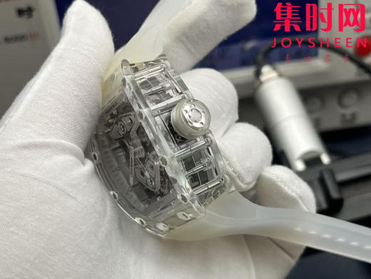 墙裂推荐 V4升级版 新力作 EUR理查德米勒RM056-雪琉璃！RM56透明壳 男士腕表 劲爆的真陀飞轮腕表！震撼来袭！ 商品图6