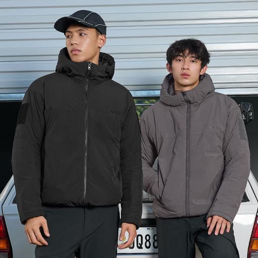 有志者UZIS秋季棉服篮球训练运动外套男美式复古宽松夹克盾甲 商品图4