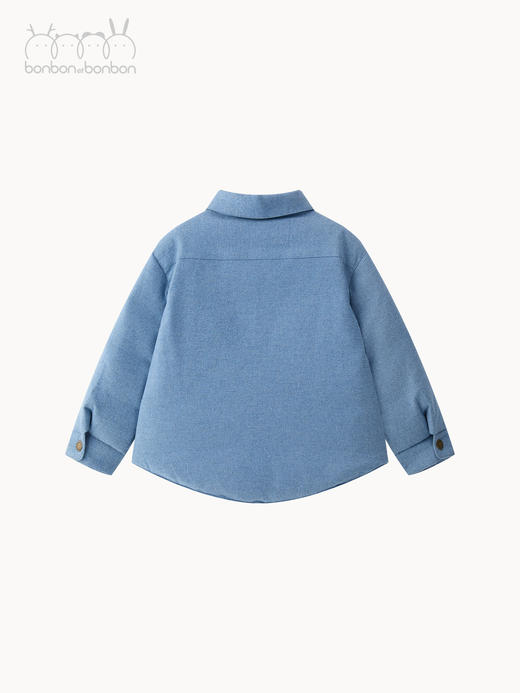 温暖磨毛廓形羽绒服 商品图1
