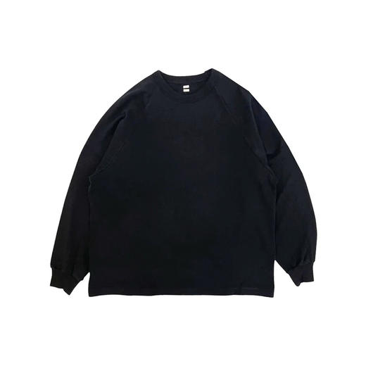 blurhms Co/Silk Nep Raglan Tee 丝棉混纺圆领长袖T恤 商品图2