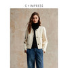 C+IMPRESS/西嘉美利奴羊毛 经典箱型小香风短款圆领双面毛呢外套 商品缩略图1