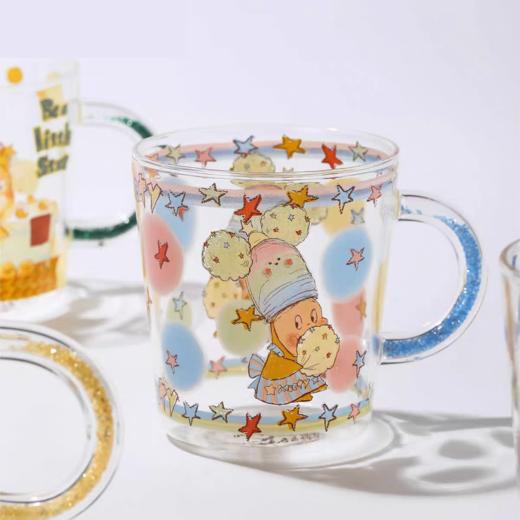 星星人正版联名耐热高硼硅玻璃杯容量480毫升可微波炉洗碗机 bj 商品图2