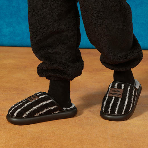 条纹皮标男款棉拖-纪念日百货门店同款165795649 商品图2