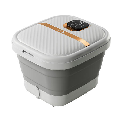 【云优选】（泡脚按摩）ACK可折叠泡脚桶ACK-B5 紫外杀jun 12档控温 指压按摩 防水触控大屏 有下排水口 配遥控智能足浴器（拆封后不支持7天无理由退换货，介意慎拍） 商品图7