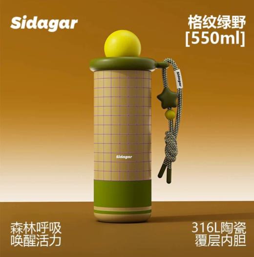 世大家新款陶瓷内胆吸管杯550ml    SY 商品图10