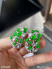 老坑玻璃种艳绿葫芦耳扣【5220609】具体价格微信咨询 商品缩略图3