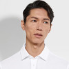 ZEGNA 杰尼亚 男士棉质珠地网眼长袖Polo衫 白色 UG392A2 G713 N00 商品缩略图3