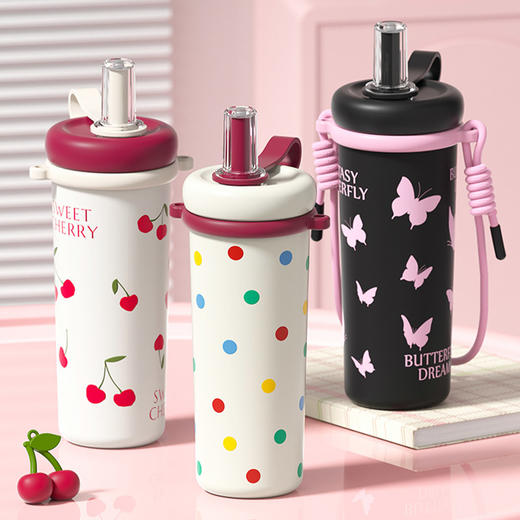 730ml涂鸦吸管杯-纪念日百货门店同款165800575 商品图0