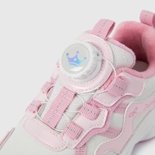 笛莎Deesha 女童童鞋2025冬季新款百搭加绒低帮运动鞋 商品图3