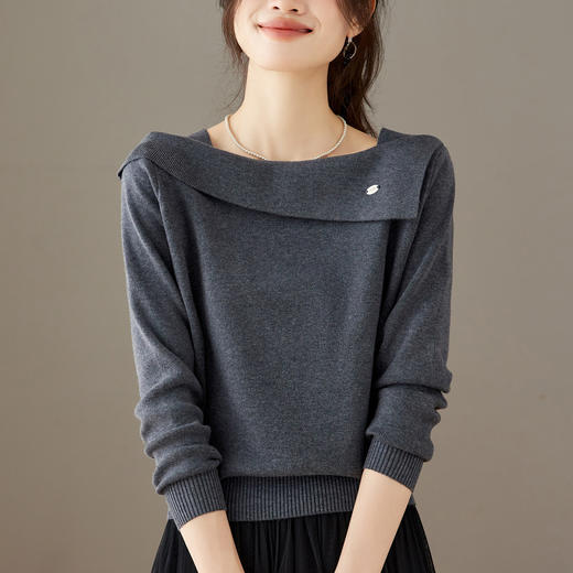 CC 27-25156小众气质可内搭外穿毛衣 商品图3