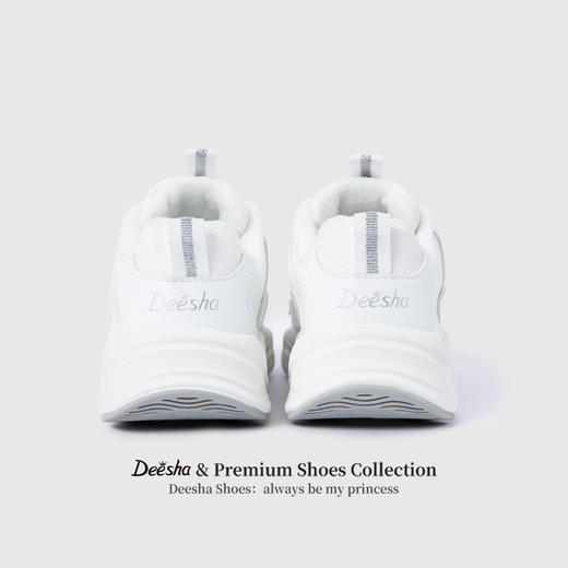 笛莎Deesha 女童童鞋2025冬季新款加绒低帮运动鞋 商品图4