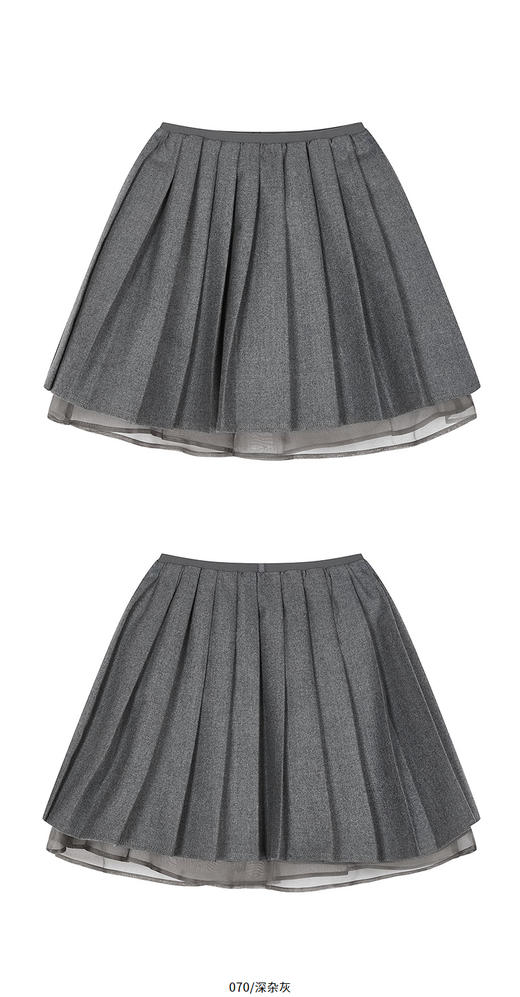 jnby   25年冬款  短款腰裙  1P0D13460 商品图7