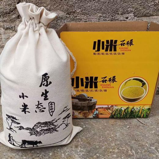 2025新米山东沂蒙山米脂黄小米 商品图1