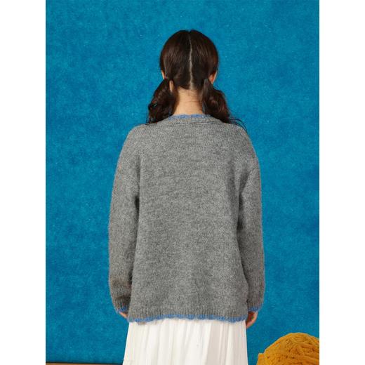 复古重工手工钩花毛衣-纪念日百货门店同款166543259 商品图2