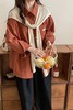 HAYES 温暖橙色衬衫披肩两件套装 21024 商品缩略图3