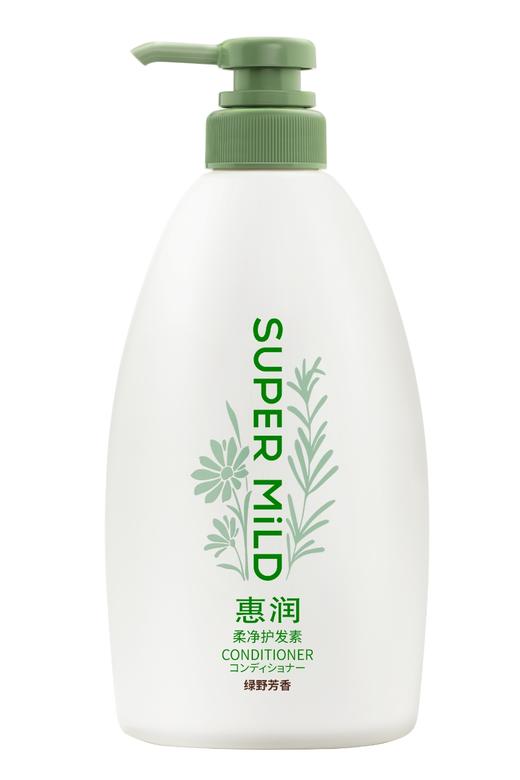 资生堂惠润柔净绿野芳香洗发露护发素600ml【新老包装随机发货】进口 商品图2