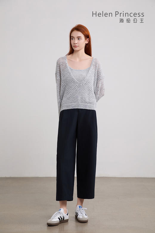 2件套法式针织上衣 商品图2