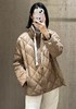 女款轻薄菱格立领羽绒服 商品缩略图3