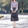 早秋穿搭漂亮独特紫色盘扣两件套装裙子G325A8167080 商品缩略图3