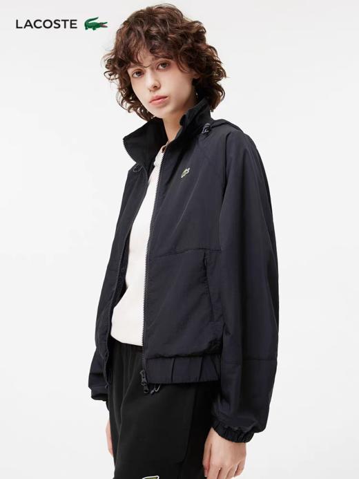 【6折】5楼法国鳄鱼LACOSTE 女款连帽外套|BF1105-98-HDE吊牌价2190折后价1314 商品图1