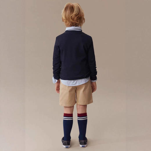 秋季新款卡通小熊印花长袖打底衫纯棉柔软舒适男女童T恤 商品图3