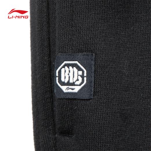 李宁反伍BADFIVE男子直筒加绒保暖宽松卫裤AKLV781 商品图8