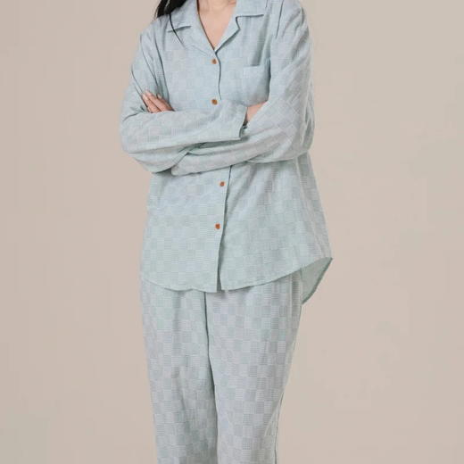 【格调家·巴洛克风长袖家居服】 睡衣 商品图7