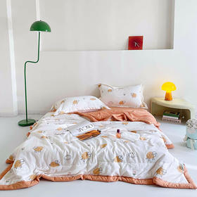 PLOVER啄木鸟(PLOVER)夏凉被-泡泡纱鲜豆被（200*230CM） 青青草原 200cm*230cm